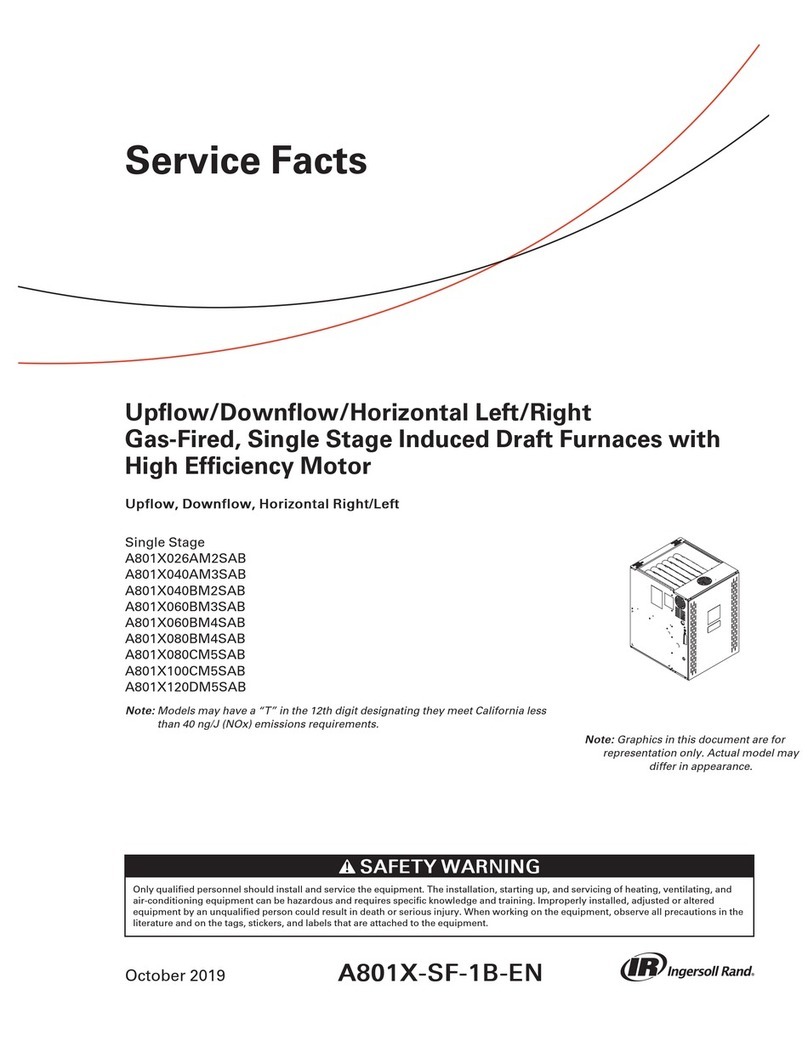 Ingersoll-Rand A801X026AM2SAB Service manual