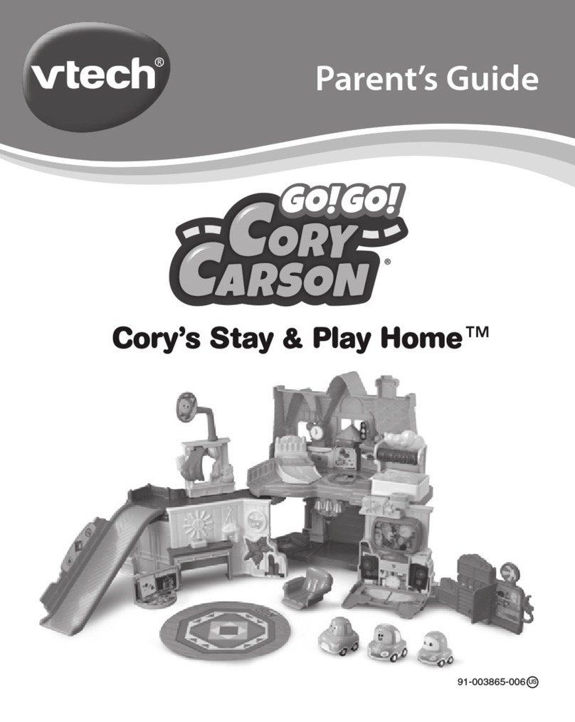 V-tech GO! GO! CORY CARSON Cory's Stay & Play Home... Assembly Instructions