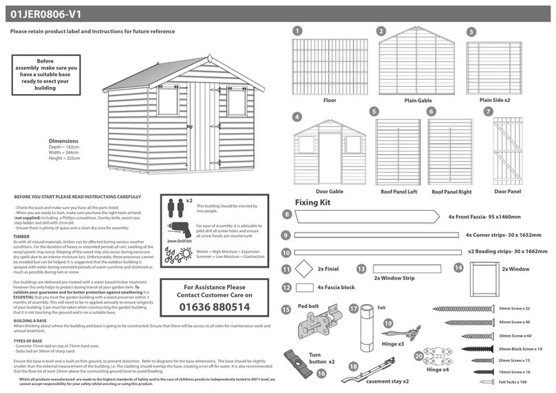 Mercia Garden Products 01JER0806-V1 manual Mercia Garden Products 01JER0806-V1 manual