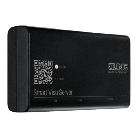 Jung Smart Visu Server User manual Jung Smart Visu Server User manual