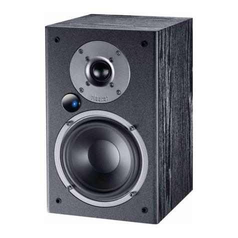 Magnat Audio MONITOR ACTIVE 2000 Important notes for installation & warranty card