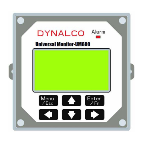 Dynalab UM-600 Installation and operation manual
