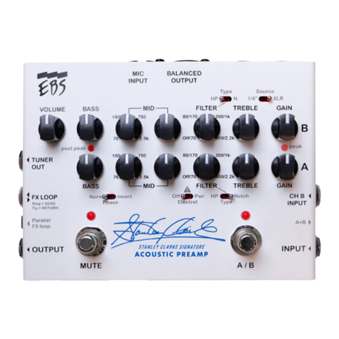 EBS STANLEY CLARKE user manual