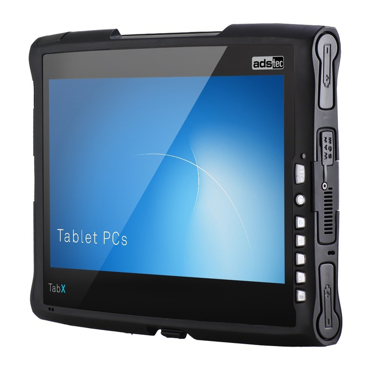 ADS-tec ITC8113 TabX User manual