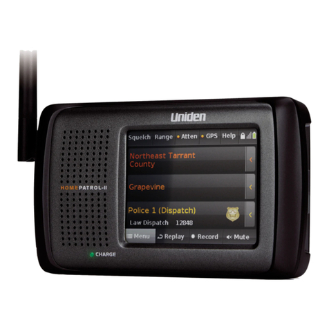Uniden HomePatrol-2 owner's manual