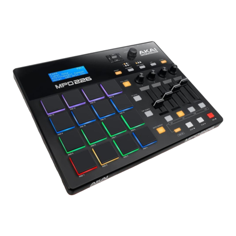 Akai MPD226 user guide