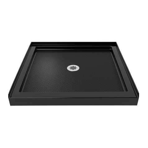 Dreamline Prism DLT-1132320 installation instructions