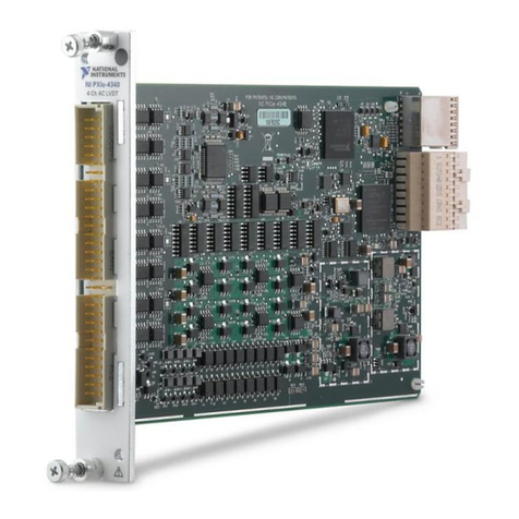 National Instruments PXIe-4340 User manual