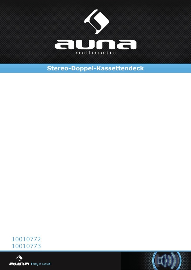 auna multimedia 10010772 operating instructions