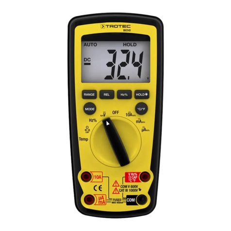 Trotec BE50 User manual