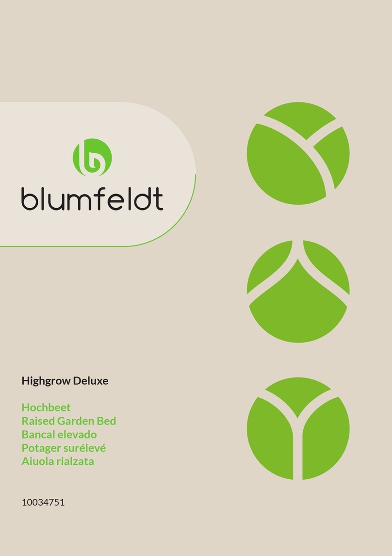Blumfeldt Highgrow Deluxe User manual