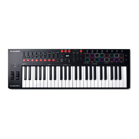 M-Audio OXYGEN PRO49 User manual