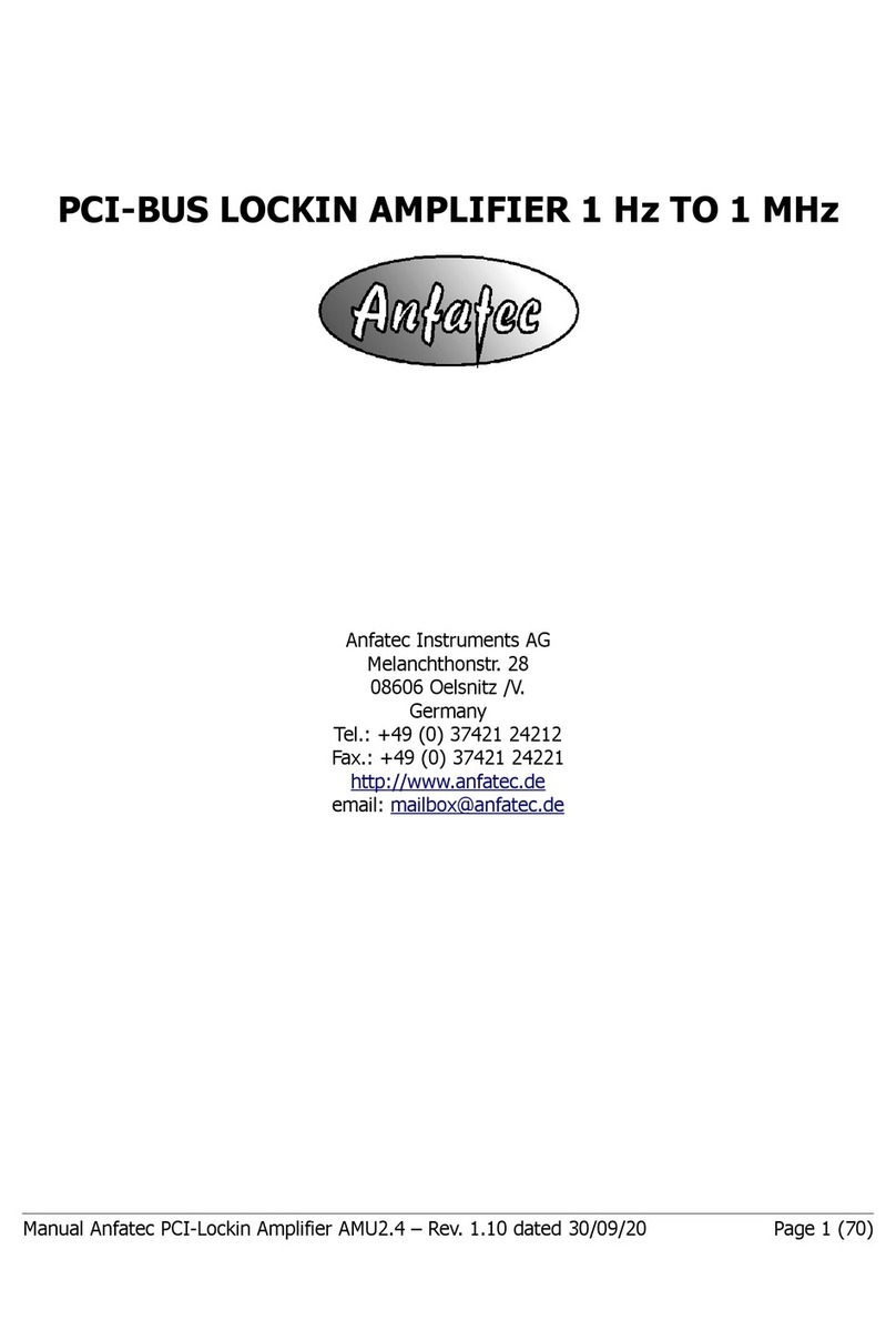 Anfatec AMU2.4 manual