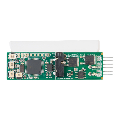 RC4 Wireless LumenDimM2micro User manual