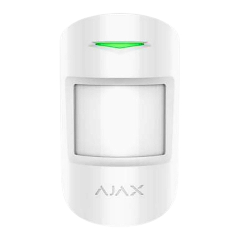 AJAX MotionProtect user manual
