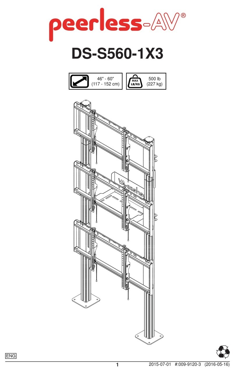 peerless-AV DS-S560-1X3 User manual