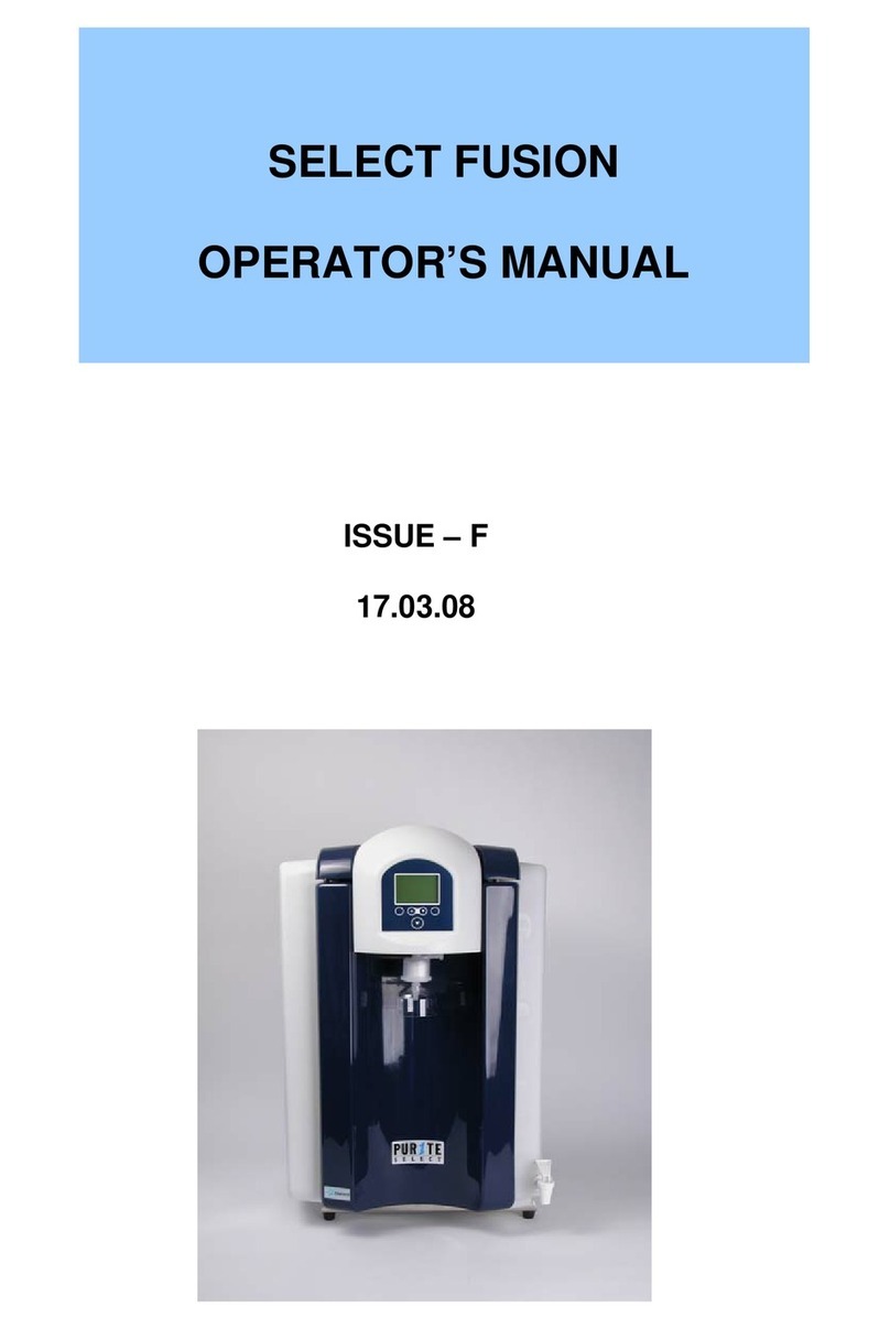 Purite SELECT FUSION Series User manual