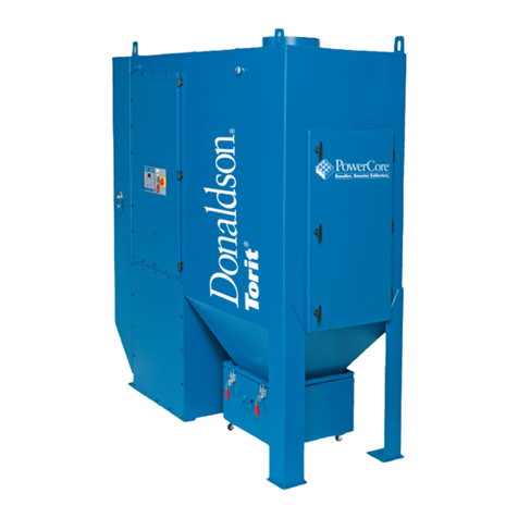 Donaldson Torit PowerCore TG Series Installation and operation manual