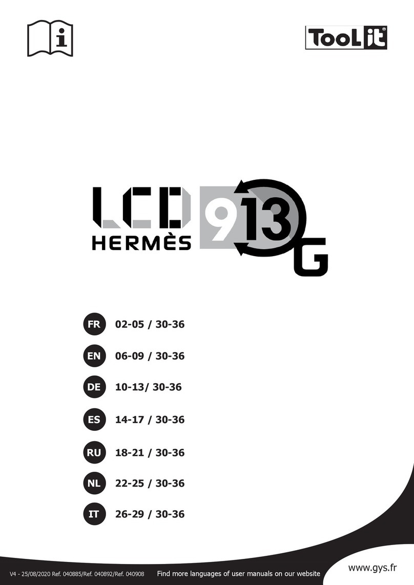Tool it HERMES LCD 9.13G user manual