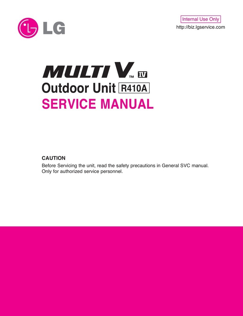 LG MULTI V IV ARNU07GTU 2 Series User manual