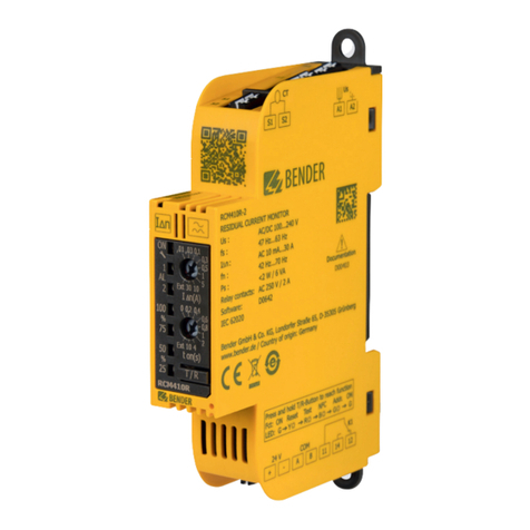 Bender LINETRAXX RCM410R-1 manual