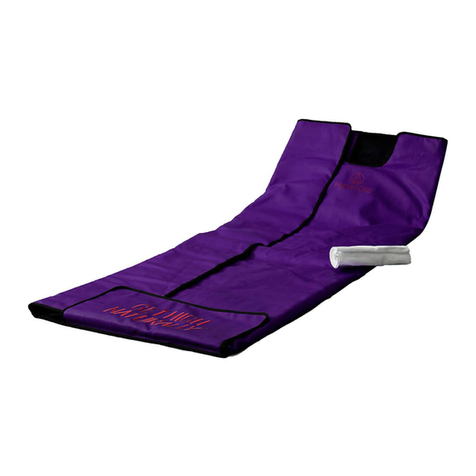 HigherDOSE Infrared Sauna Blanket manual