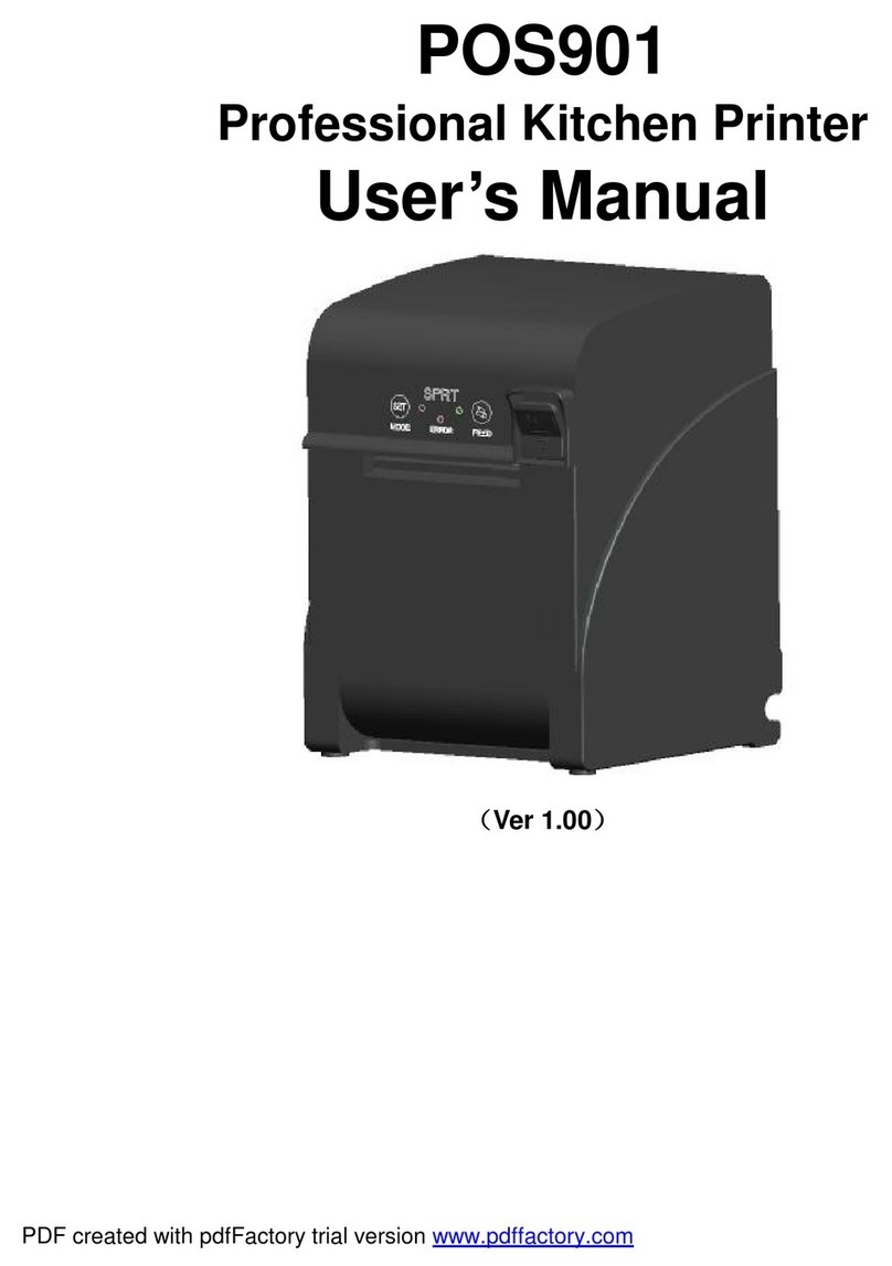 SPRT POS901 User manual