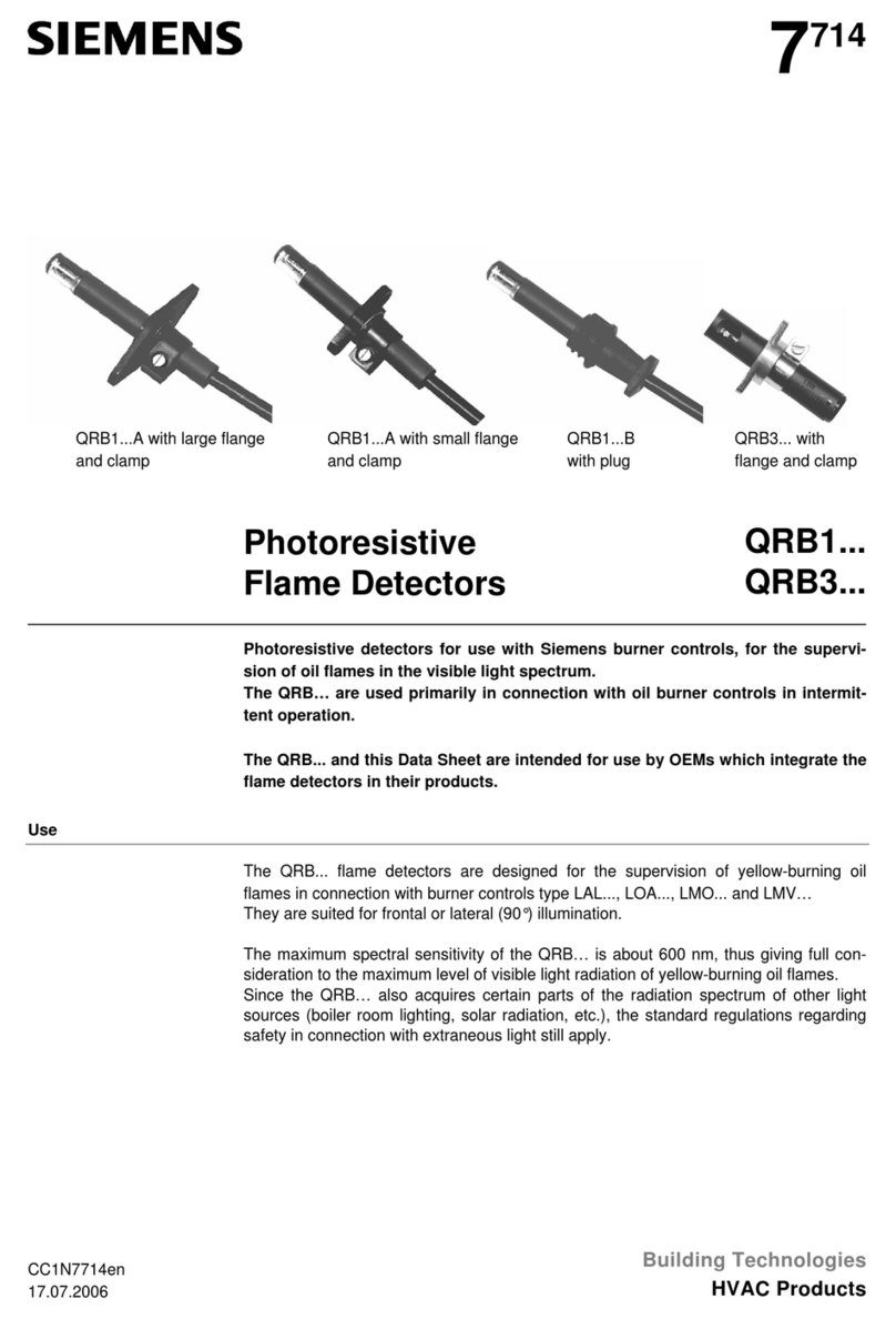 Siemens QRB1 Series manual
