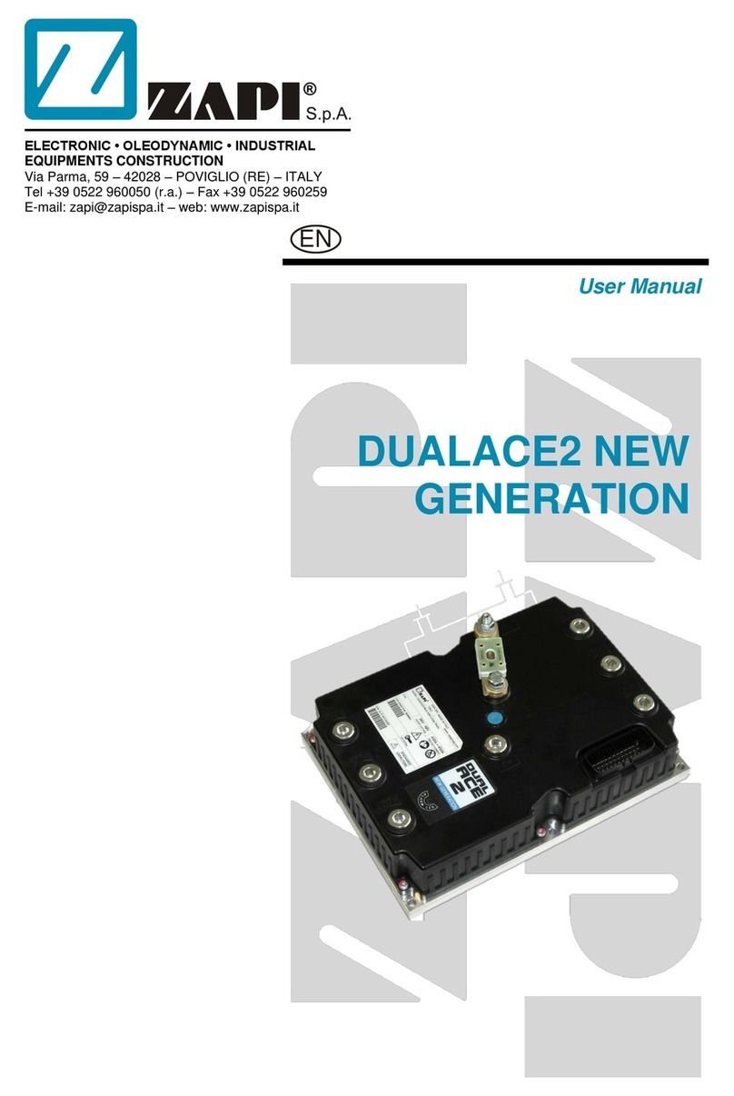 Zapi DUALACE2 NEW GENERATION User manual