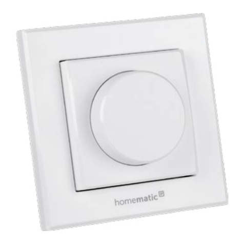 HomeMatic HmIP-WRCR Mounting instruction and operating manual