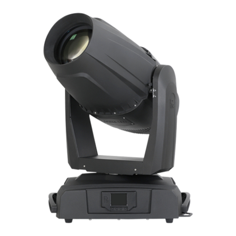 PR Lighting AQUA LED 1800 FRAMING manual