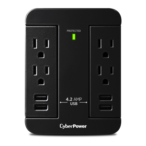 CyberPower GP400U4A user manual