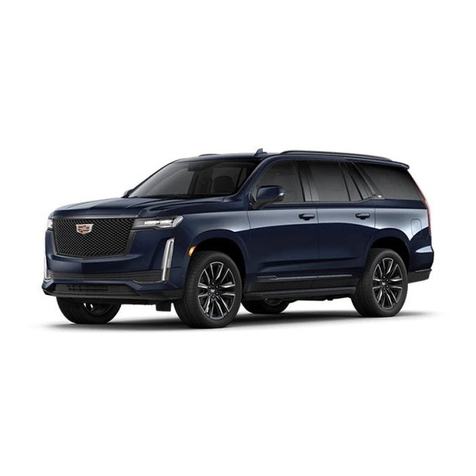 Cadillac Escalade 2021 User manual