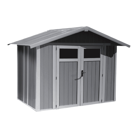 Grosfillex ABRI UTILITY ZF46 User manual