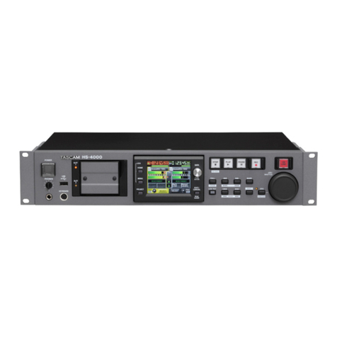 Tascam HS-4000 How to use