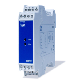 HBM RM4220 operating manual