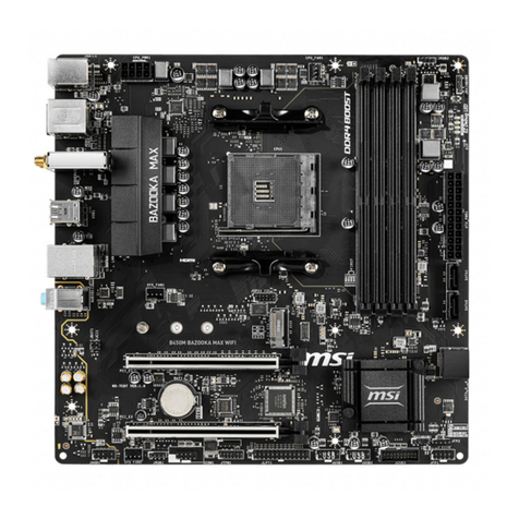 MSI B450M BAZOOKA MAX WIFI quick start
