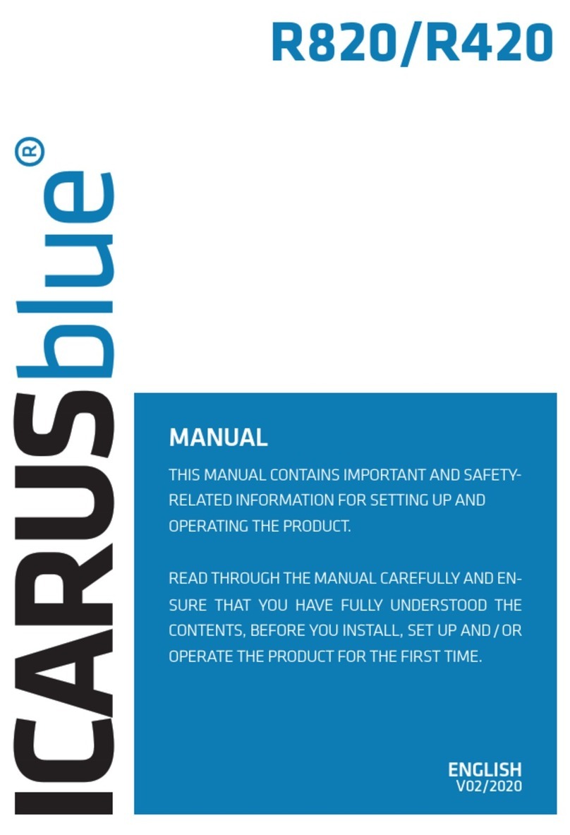 Icarus Blue R820 manual