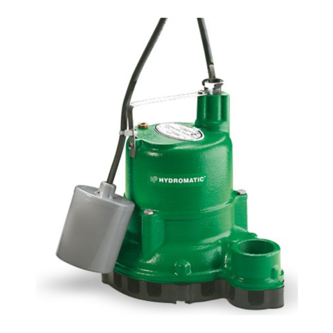 Pentair Pool Products Hydromatic SW33 Manual