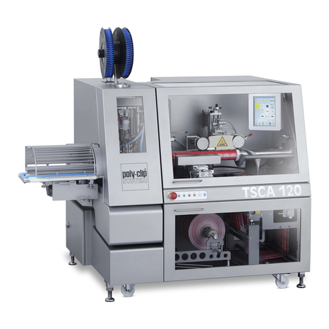 Poly-Clip System TSCA 120-M operating manual
