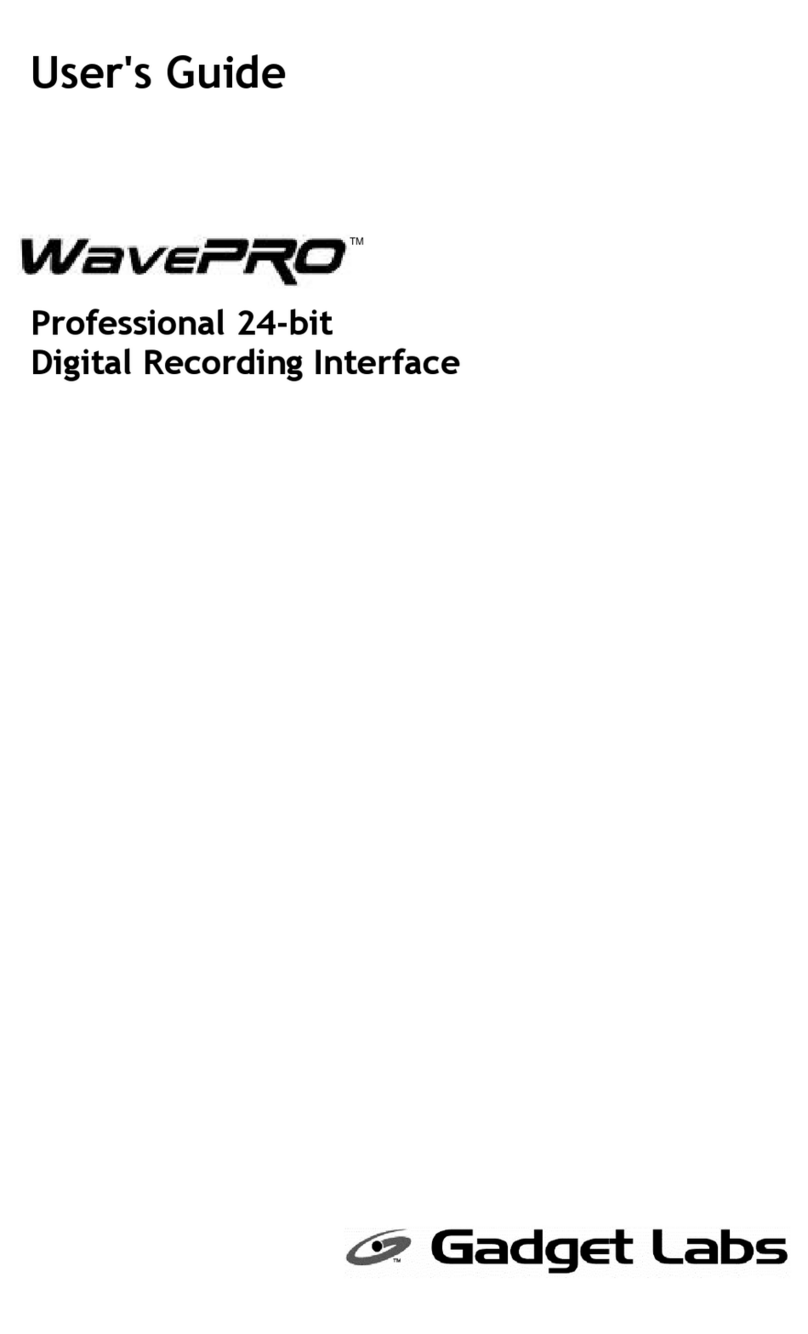 Gadget Labs WavePRO user guide