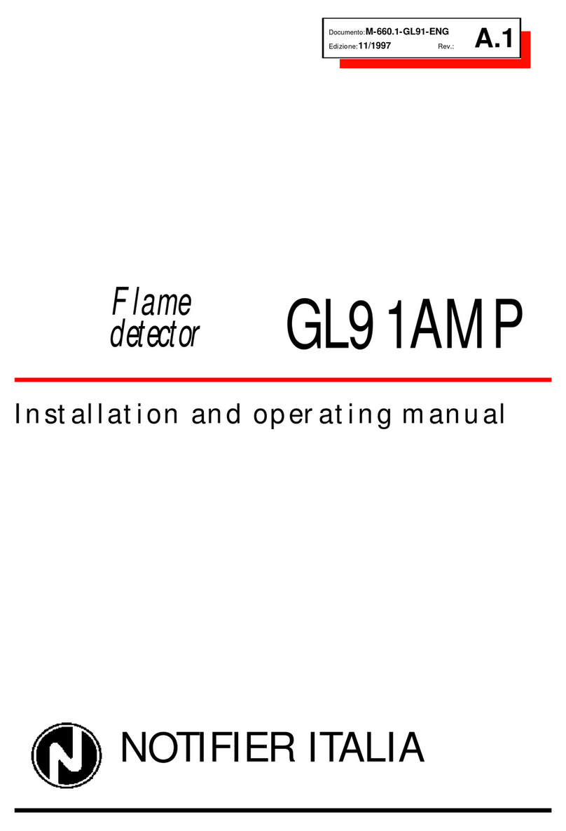 Notifier GL91AMP User manual