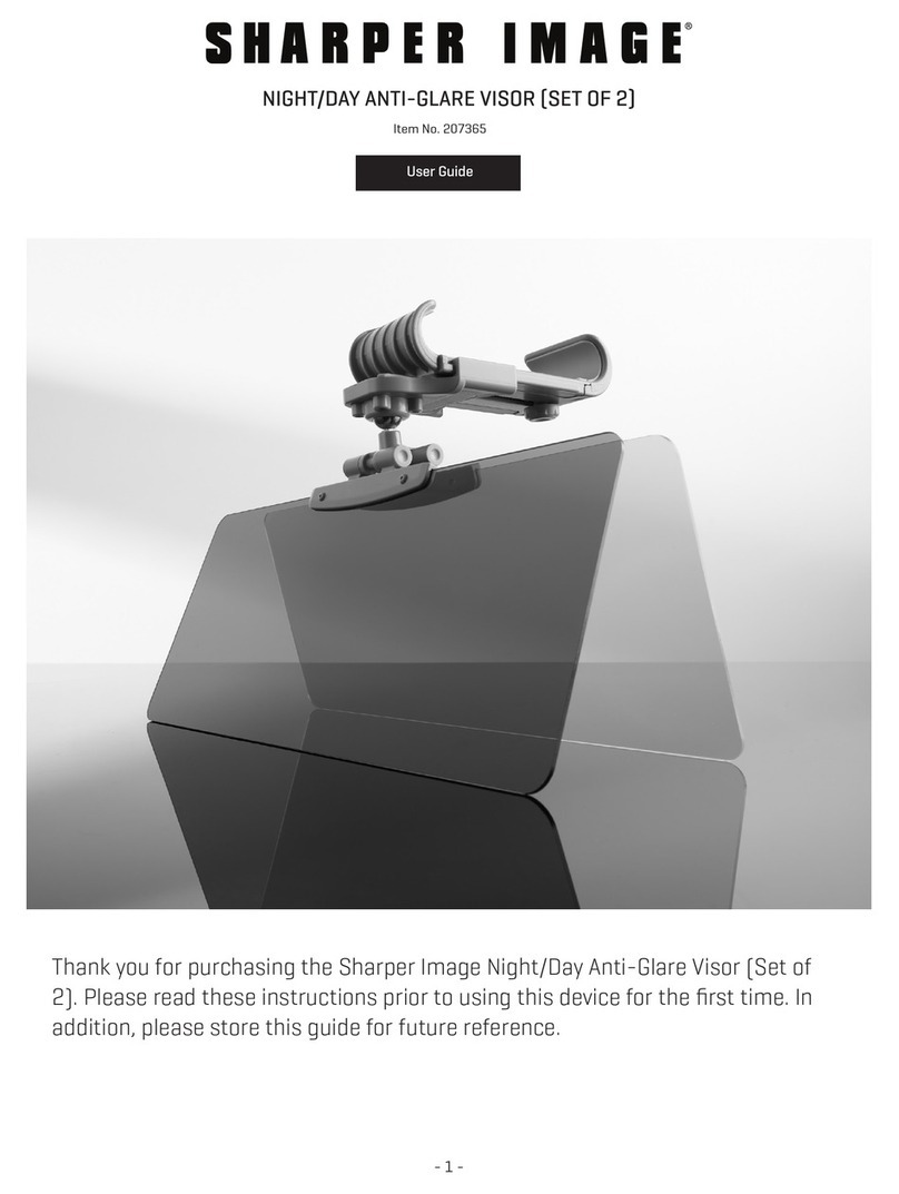 Sharper Image 207365 User manual
