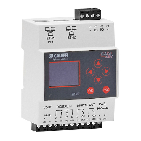 CALEFFI DATA EASY User manual