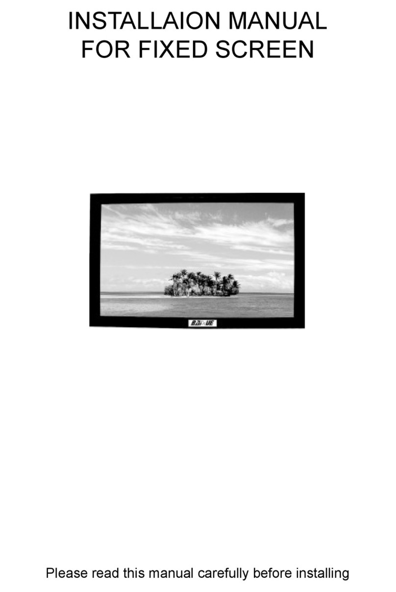 Reprolux Cineframe Series installation manual Reprolux Cineframe Series installation manual