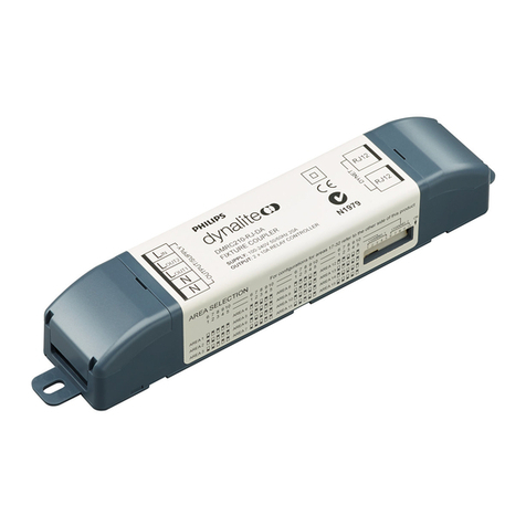 Philips dynalite DMRC210-RJ-DA User manual