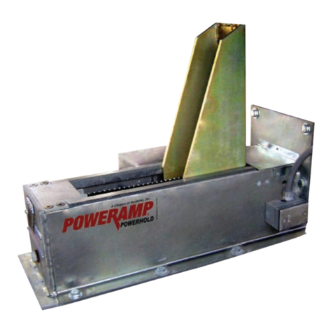 SYSTEMS Poweramp PowerHold Owner & user manual