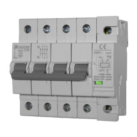 Circutor MCB Series User manual