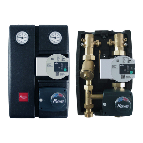 Regulus CSE2 MIX F W 1F Installation and operation manual