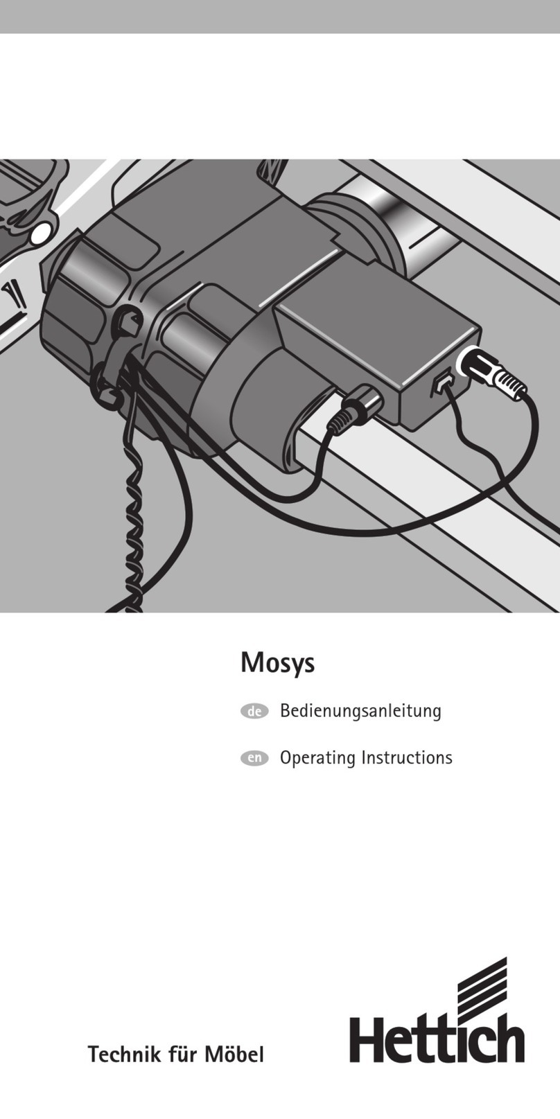 Hettich Mosys operating instructions